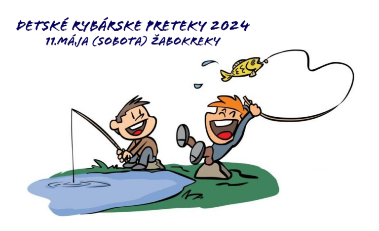 Rybárske preteky detí @ štrkovisko Žabokreky nad Nitrou