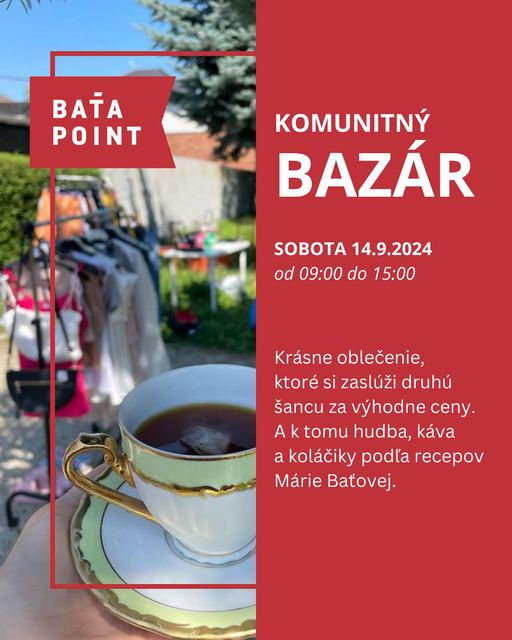 Komunitný bazár v Baťapointe @ Baťapoint