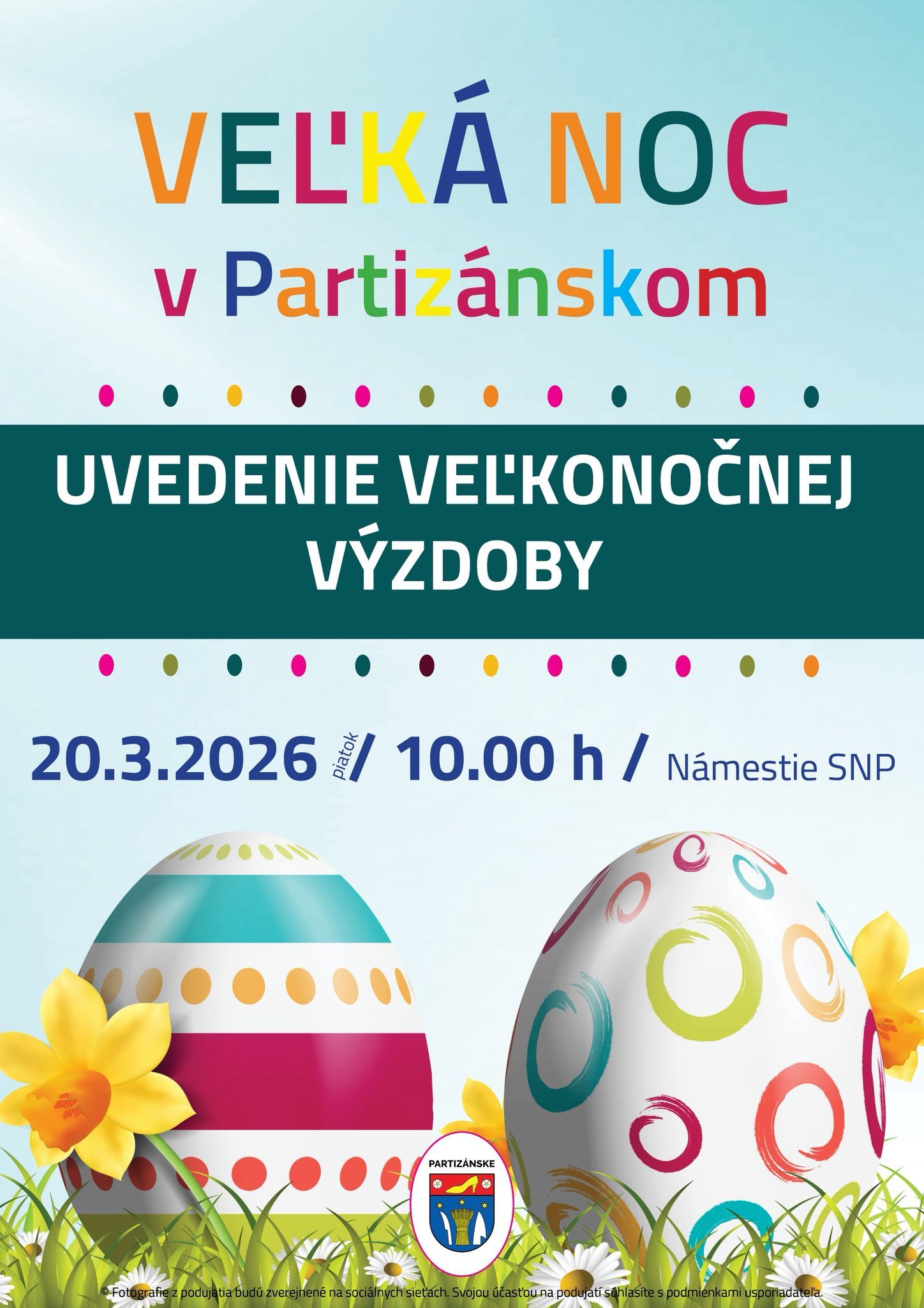 Uvedenie veľkonočnej výzdoby @ pešia zóna