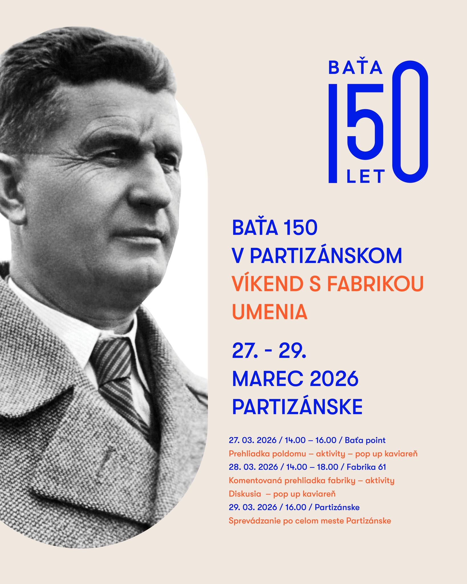 Baťa 150 v Partizánskom @ Baťa point