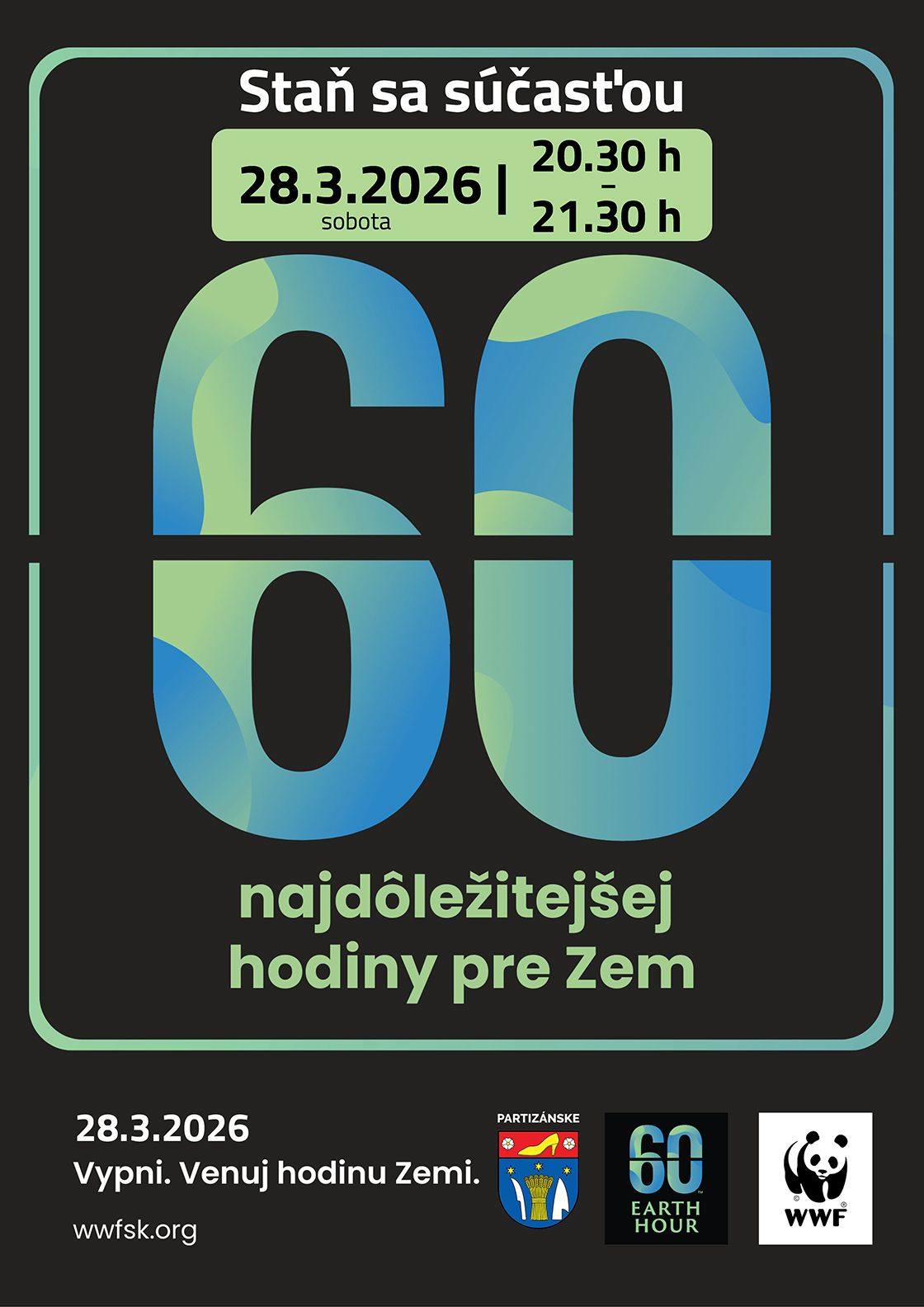 Hodina pre Zem @ Námestie SNP