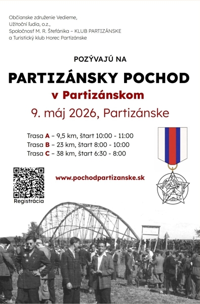 Partizánsky pochod @ Štert, cieľ: Osobná vrátnica bývalých ZDA
