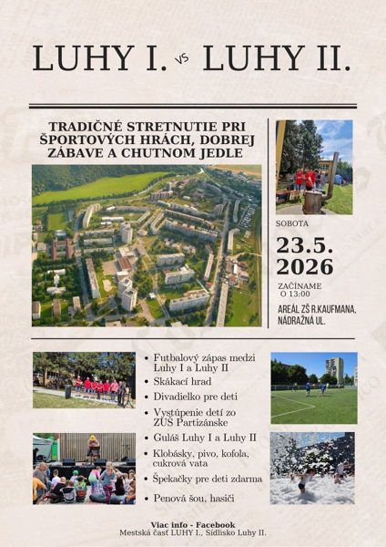 Stretnutie LUHY1 - LUHY 2 @ ihrisko ZŠ R. Kaufmana