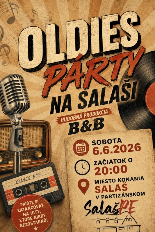 Oldies party na Salaši @ Salaš reštaurácia a penzión