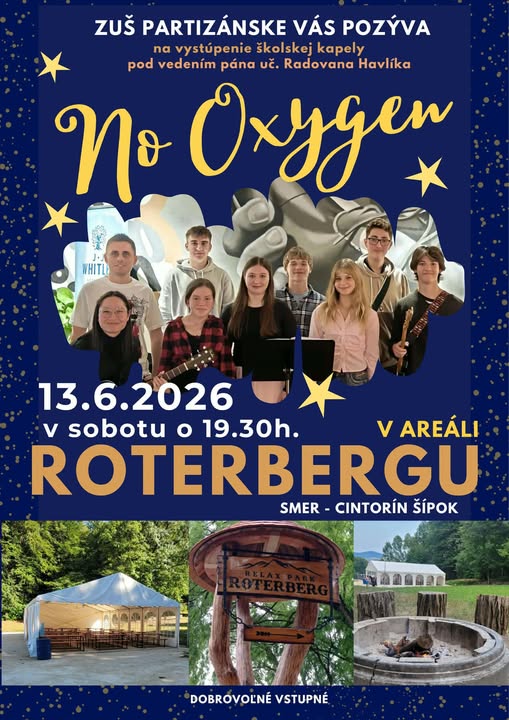 Koncert: No Oxygen @ Areál Roterberg