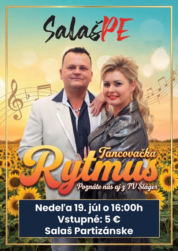 Salaš PE: Tancovačka Rytmus @ Salaš reštaurácia a penzión